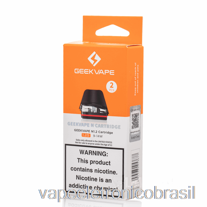 Vape Vaporesso Geek Vape N Pods De Substituição 1.2ohm Pods